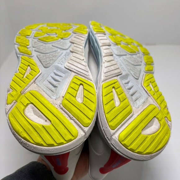 HOKA Arahi 7 Running Shoes Mens 11.5D White Blue Stability Athletic Sneakers - Picture 10 of 15